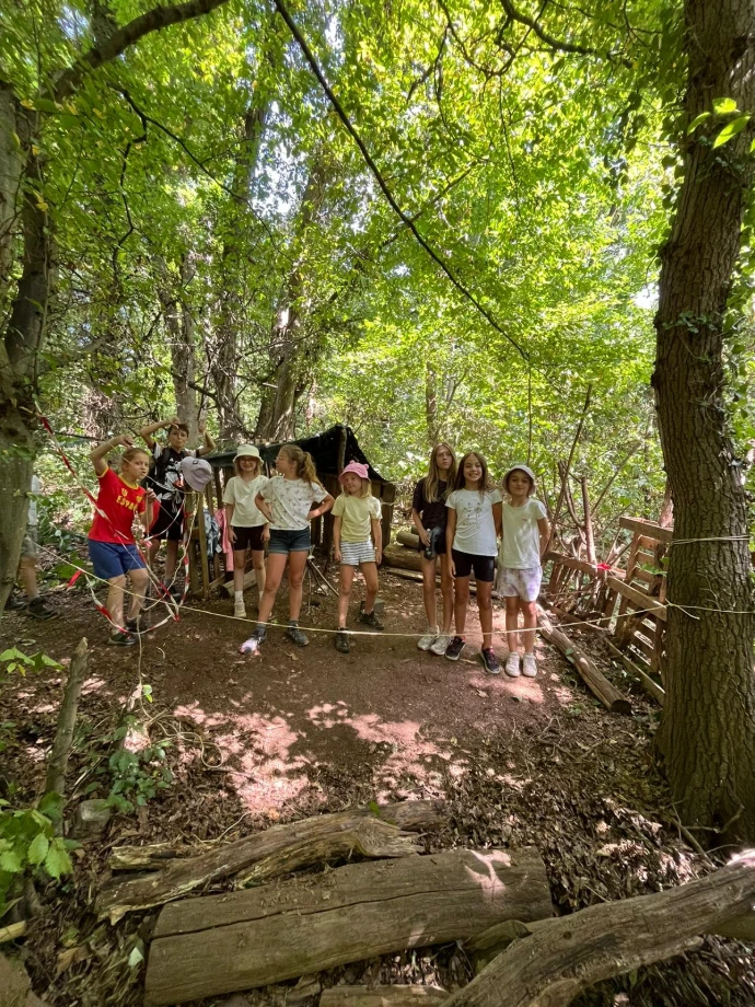 Stage enfants dans la nature